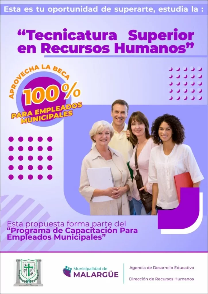 Becarán a empleados municipales para estudiar la Tecnicatura en Gestión de Recursos Humanos